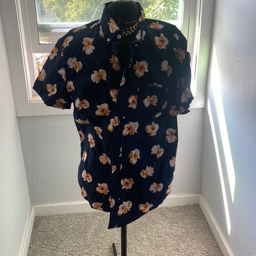 J crew button up